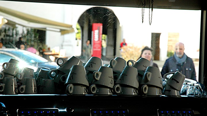 Coffee machine in a Bar of Treviso