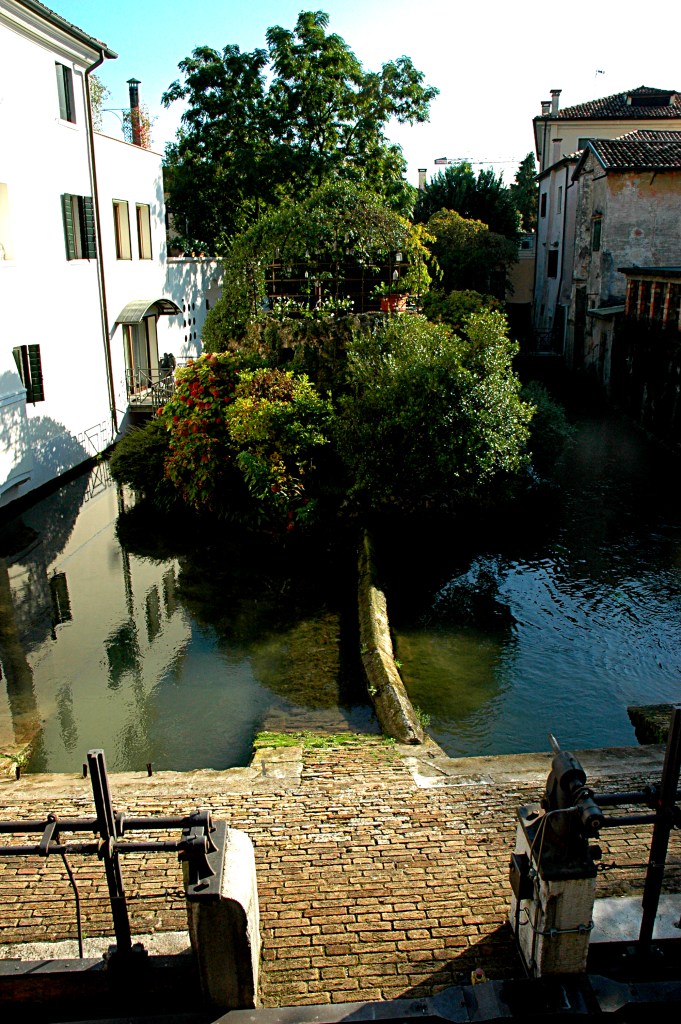 The Sile river with its many streams
